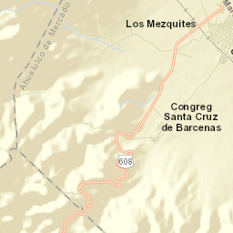 Santa Cruz de Barcenas Street Map