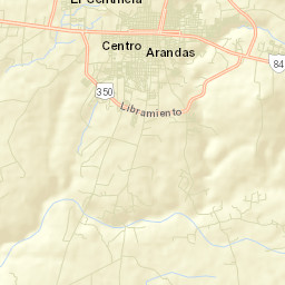 Arandas Street Map