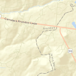 El Nacimiento de Abajo Street Map