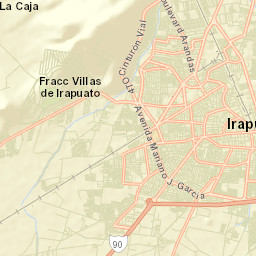Las Huertas Tercera Sección Street Map
