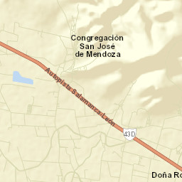 San José de Mendoza Street Map