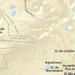 Juventino Rosas Street Map