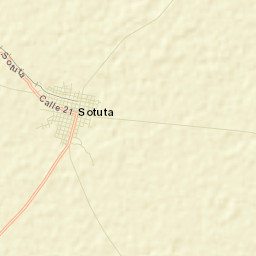 Sotuta Street Map
