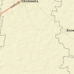 Xocen Street Map