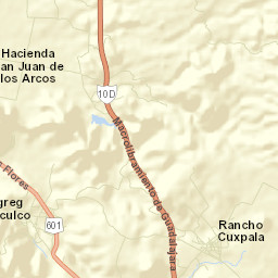 Ahuisculco Street Map