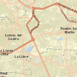 La Mial Street Map