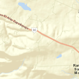 La Villa Street Map