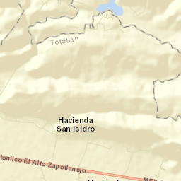 Cuesta Chica Street Map