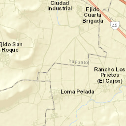 San Antonio el Chico Street Map