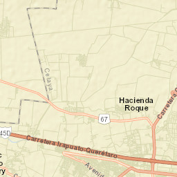 Roque Street Map