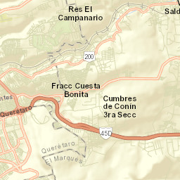 La Cañada Street Map