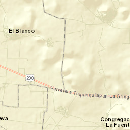 El Blanco Street Map