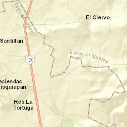 La Tortuga Street Map