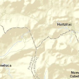Huitzilac Street Map