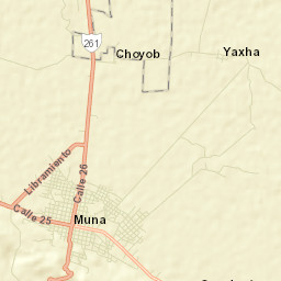 Muna Street Map