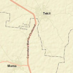 Tekit Street Map