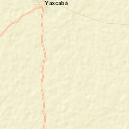 Yaxcabá Street Map