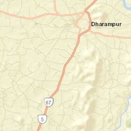 Dharampur Street Map