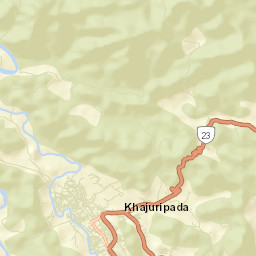 Phulbani Street Map