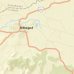 Athagarh Street Map