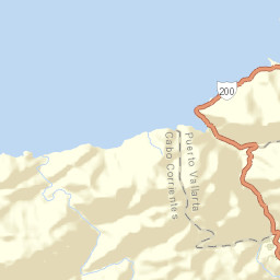 Boca de Tomatlán Street Map