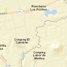 El Cabezón Street Map