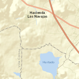 Navajas Street Map
