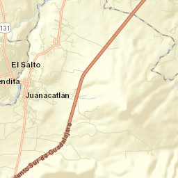 El Salto Municipality Street Map