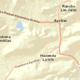 La Ladera Grande Street Map