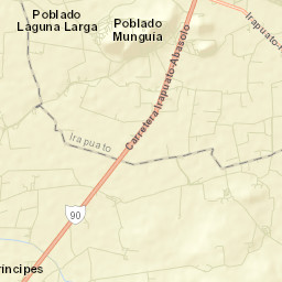 Laguna Larga Street Map