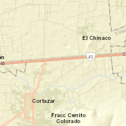 Cortazar Street Map