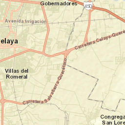 Los Mancera Street Map