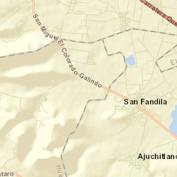 Ajuchitlancito Street Map
