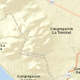 La Trinidad Street Map