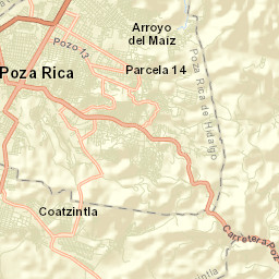 Arroyo del Maíz Uno Street Map