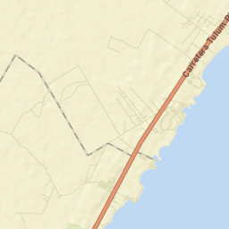 Akumal Street Map
