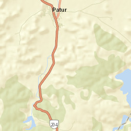 Patur Street Map