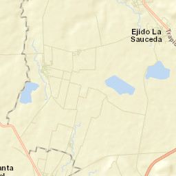 La Sauceda Street Map