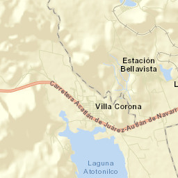 Villa Corona Street Map