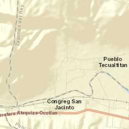 Tecuattitan Street Map