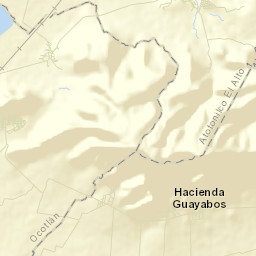 San Vicente Street Map