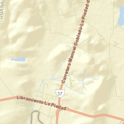 Los Ocotes Street Map