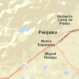 Estación Pénjamo Street Map