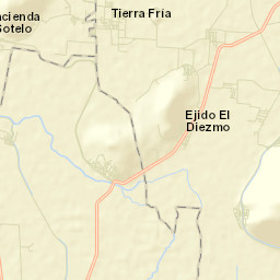 San José del Cerrito de Camargo Street Map