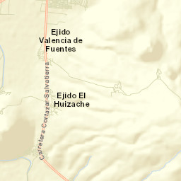 El Huizache Street Map