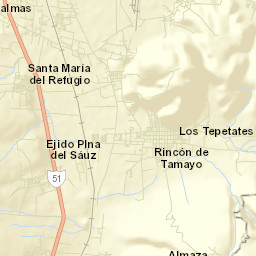El Sauz (El Sauz de Villaseñor) Street Map