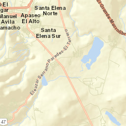 Apaseo el Alto Street Map