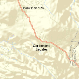 Palo Bendito Street Map