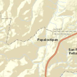 San Pedro Petlacotla Street Map