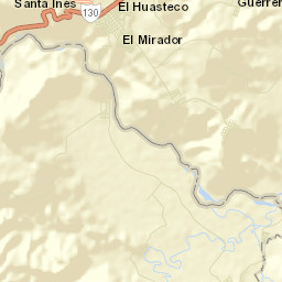 Villa Lázaro Cárdenas Street Map